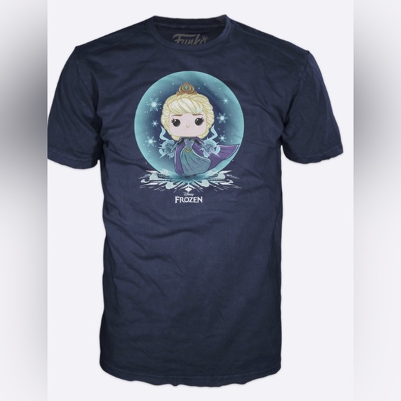 NWT Funko POP Disney’s Frozen Princess Elsa unisex t-shirt size 3X and 2X - Picture 1 of 5